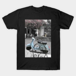 Blue Scooter at the Jazz Cafe T-Shirt